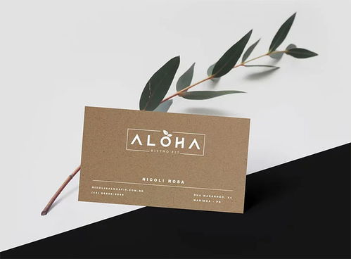 Aloha健康美食餐厅品牌形象设计 以自然与融合为核心的品牌视觉升级